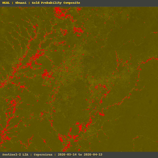 Gold Detection — Obuasi, Ghana